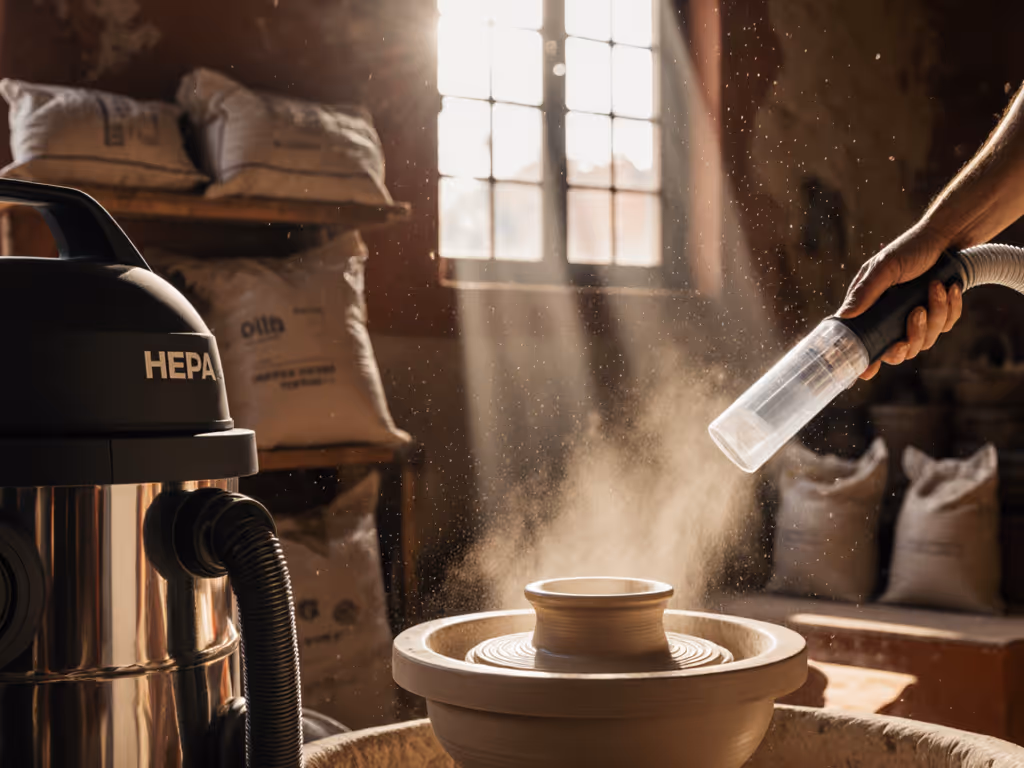Best Pottery Studio Vacuum for Clay Dust Control