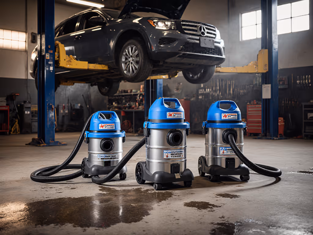 Comparing Small Shop Vacuums for Automotive Fluid and Grease Handling