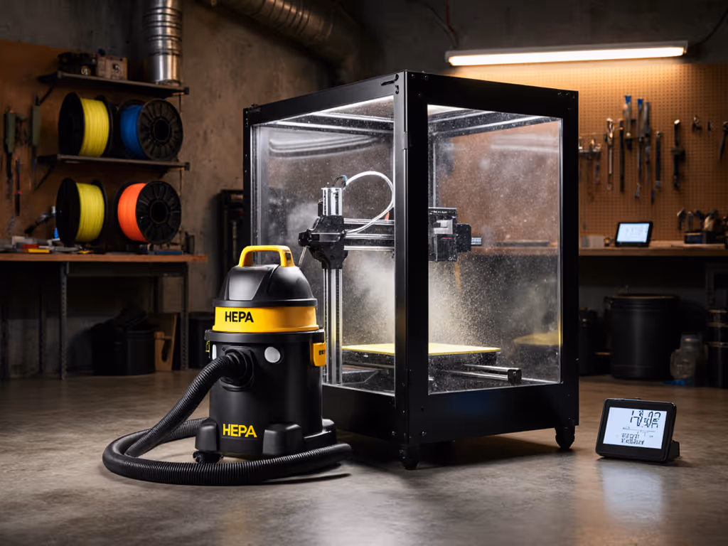 3D Printing Dust: HEPA Shop Vac for PLA Safety