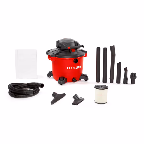 CRAFTSMAN 16 Gal. 6.5 Peak HP Wet/Dry Vac