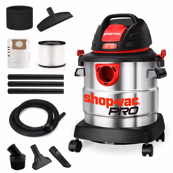 Shop-Vac 5 Gallon 4.5 Peak HP Wet/Dry Vacuum